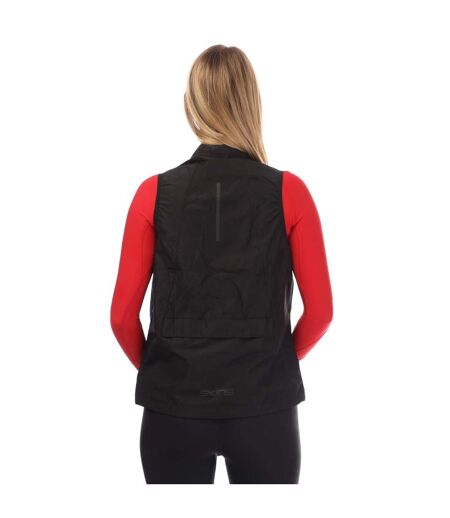 Womens/ladies Series-3 Running Gilet Black Skins