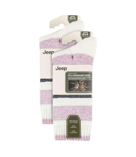 Ladies 6 Pack Walking Boot Socks | Performance Outdoor Socks for Hiking