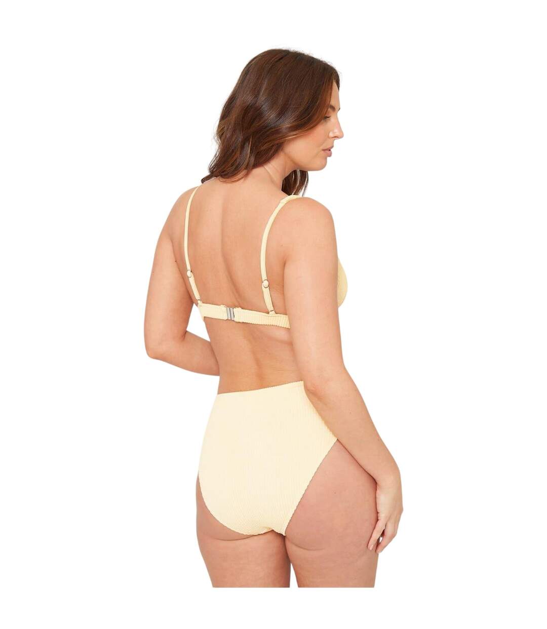 Bas De Maillot De Bain Motif/style Texturé Femme Citron Be You-3
