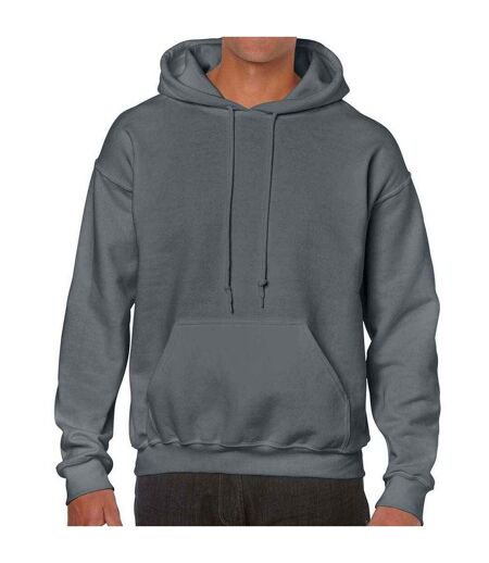 Unisex adult heavy blend hoodie charcoal Gildan