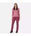 Pantalon De Randonnée Questra Femme Amarante Regatta-1
