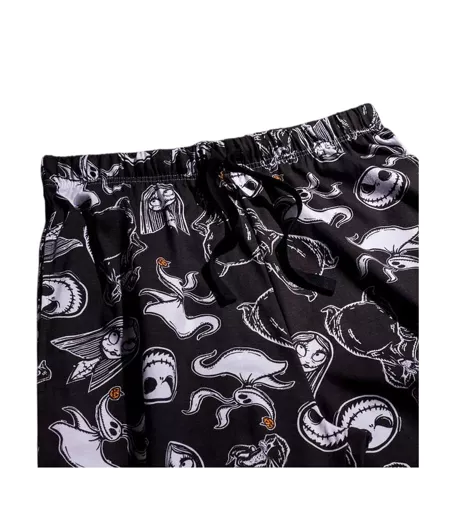 Pantalon De Détente Homme Noir Charbon The Nightmare Before Christmas