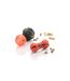 Balle pour Chien Distributeur de Croquettes 8cm Rouge