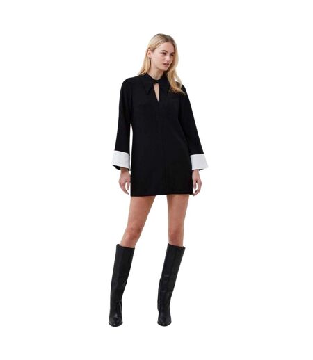Robe Courte Manches Longues Whisper Femme Noir French Connection