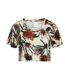 Robe T-shirt Motif/style Protéa Jacqueline Femme Blanc Neige CCDK Copenhagen-4
