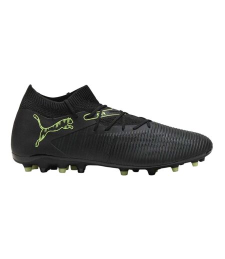 Mens Future 8 Match Flat Firm Ground Football Boots  Black Puma