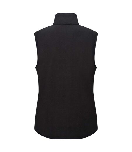 Womens/ladies Frankie Microfleece Body Warmer Black Regatta