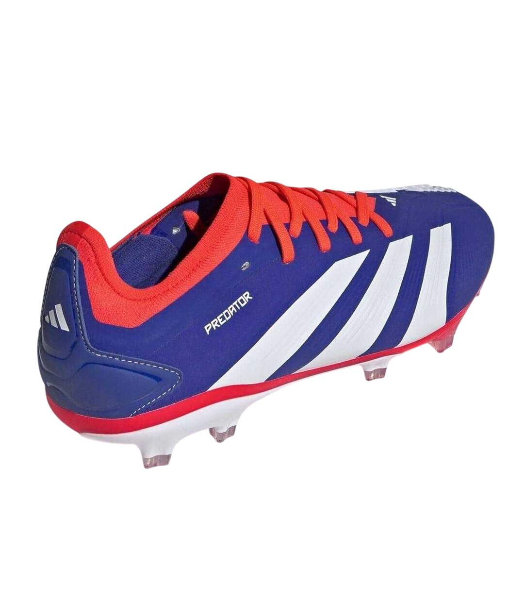 Chaussures De Foot Pour Terrain Ferme Predator Pro Homme Bleu Blanc Rouge Adidas-2