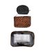 3 Piece Ladies Cosmetic Bag Set Leopard Print Makeup Toiletry Travel Bags-2