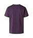 Mens Simple Dome Regular T-shirt Dusky Purple The North Face-3
