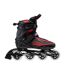 Patins À Roulettes Alignées Roma Adulte 43 Fr Noir Rouge Coolside-1