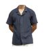 Chemise bleu homme paname brothers charly-1