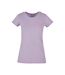Womens/ladies Basic T-shirt Lilac Build Your Brand-1