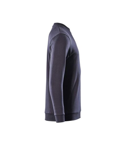 Sweatshirt Crossover Pour Hommes Bleu Marine Foncé Mascot