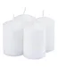 Lot de 4 Bougies Pilier Essentiel II 6cm Jasmin-1