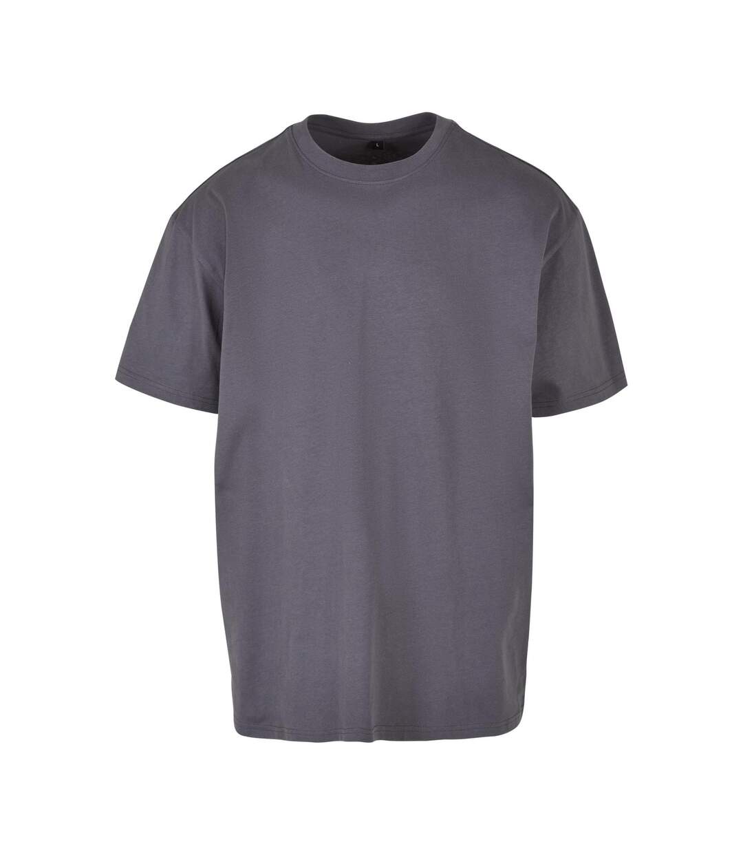 Unisex Adult Heavyweight Oversized T-shirt Dark Grey Build Your Brand-1