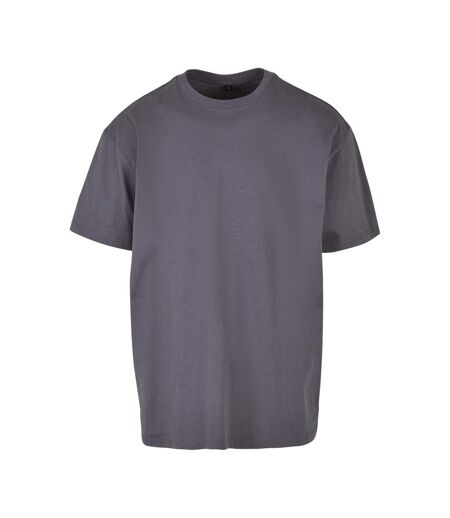 Unisex Adult Heavyweight Oversized T-shirt Dark Grey Build Your Brand
