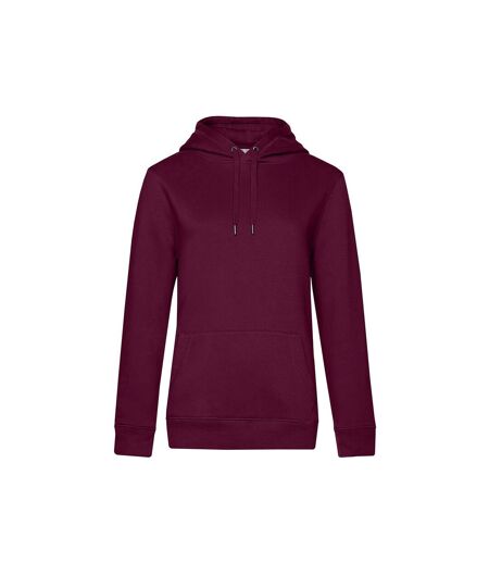 Femme/ladies Queen Hoody Pourpre B&C