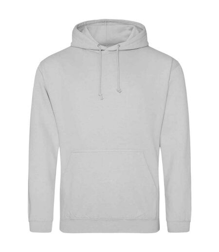 Sweat à capuche college adulte gris clair Awdis