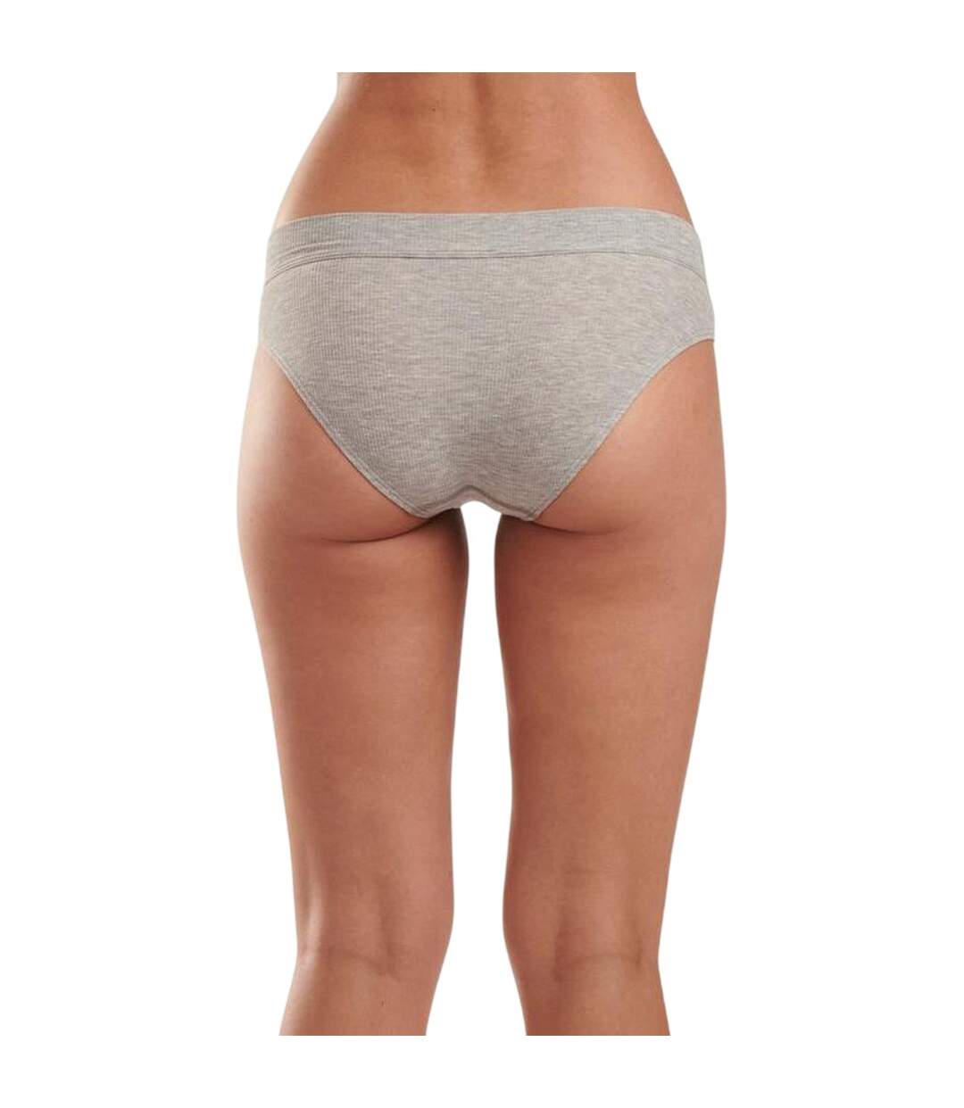 Culotte Motif/style Côtelé Femme Gris Chiné Adidas-2