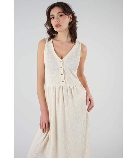Robe midi unie ARIA