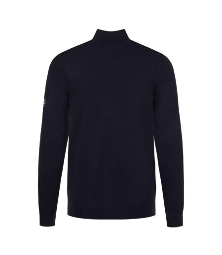 Sweat Motif/style Uni Homme Bleu Foncé Respect