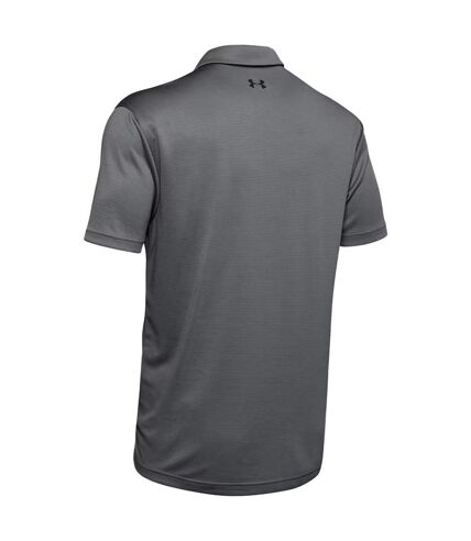 Mens tech polo shirt graphite/black Under Armour