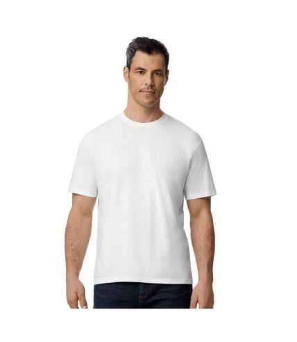 T-shirt homme blanc Gildan