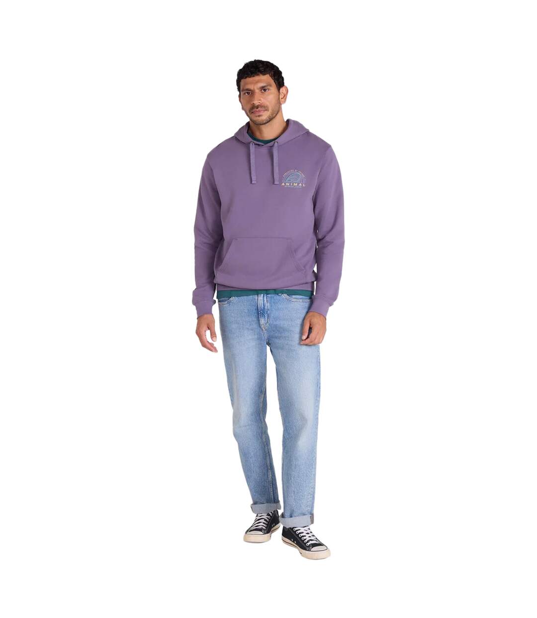 Sweat À Capuche River Homme Violet Mountain Warehouse-1