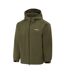 Mens Lightweight Hooded Jacket Army Green Firetrap-3