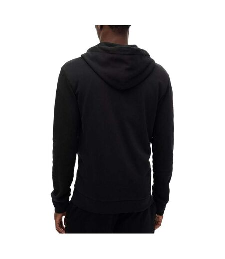 Sweat zippé noir homme superdry plain hood - xxl
