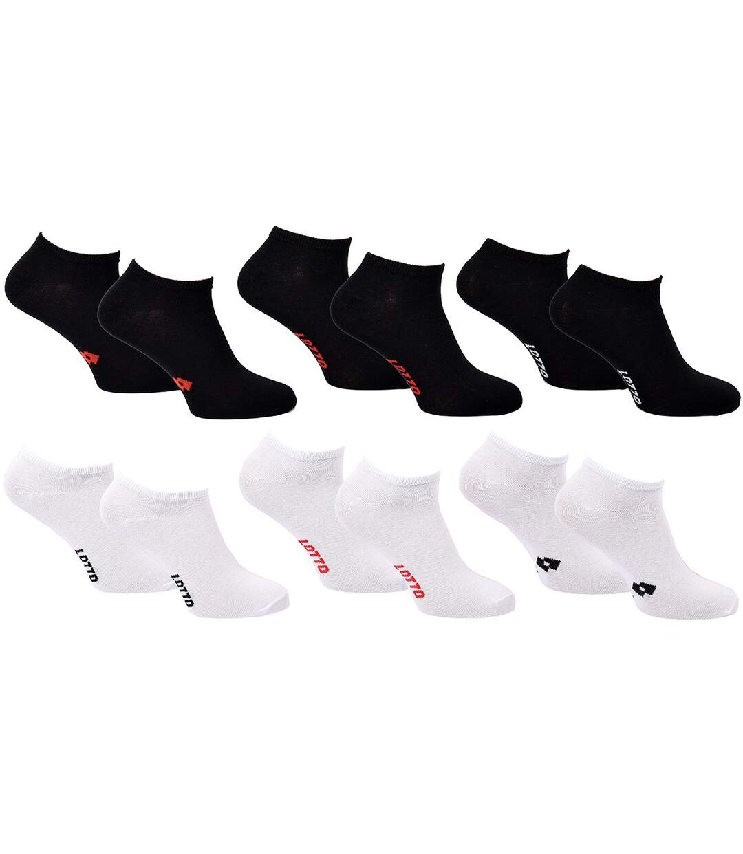 Chaussettes Homme LOTTO Pack de 6 paires SNEAKER 3914