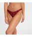 Tanga brésilien bordeaux Alixa