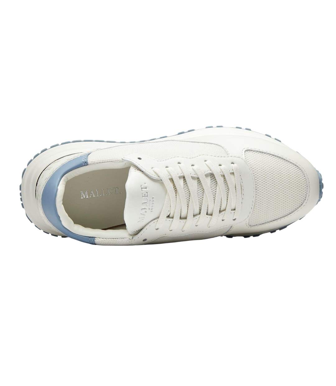 Baskets Popham Femme Bleu Mallet-3