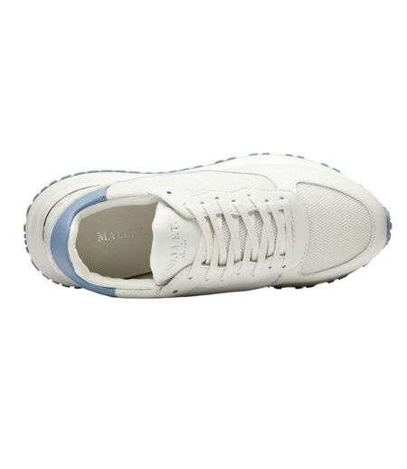 Baskets Popham Femme Bleu Mallet