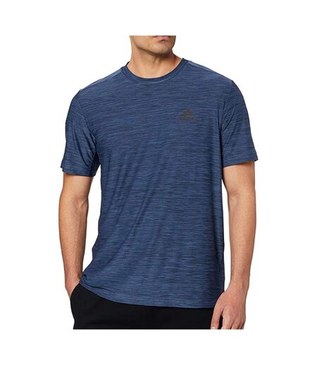 T-shirt de Running Bleu Homme Adidas