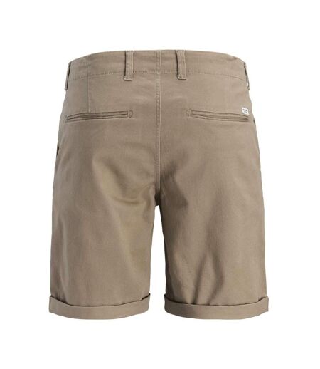Short chino taupe homme jack & jones 12242692