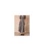 Womens/ladies Checked Godet Maxi Skirt Black Cath Kidston-1