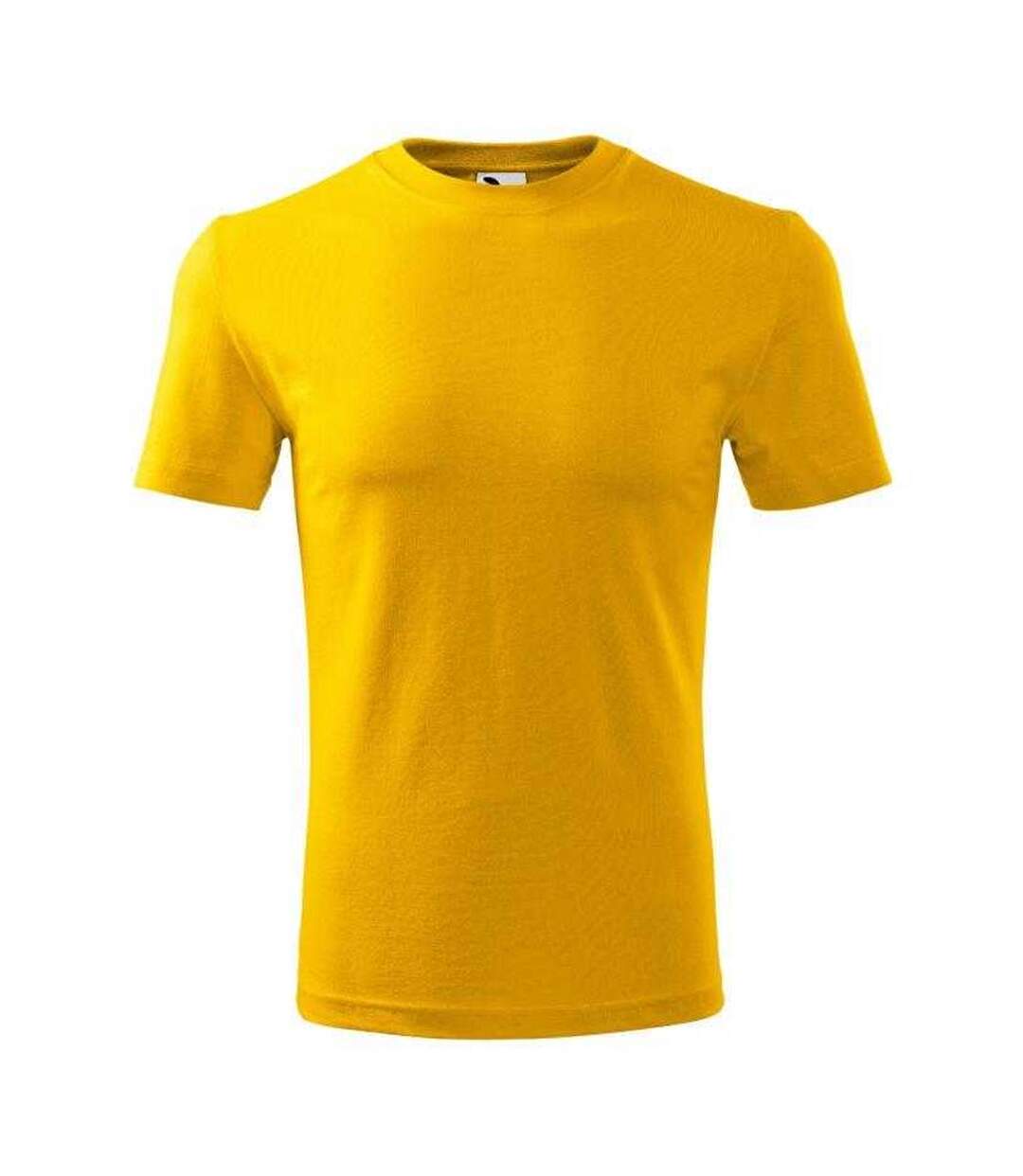 T-shirt Classic New Homme Jaune Malfini-1