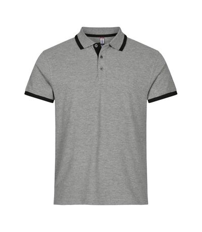 Mens Austin Polo Shirt Black Clique