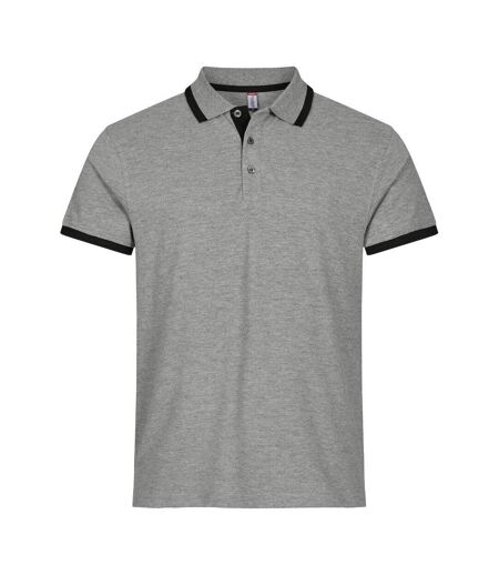 Mens Austin Polo Shirt Black Clique