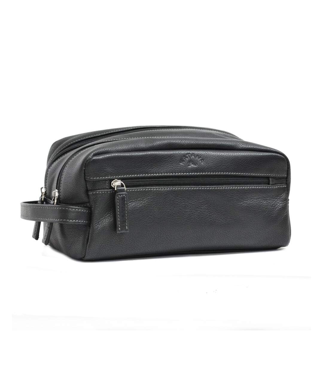 Katana - Trousse de toilette en cuir L - noir - 5209-1