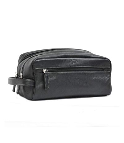 Katana - Trousse de toilette en cuir L - noir - 5209