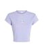 Haut Court Motif/style Logo Femme Lavande Calvin Klein-2