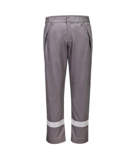 Unisex Adult Chemical Resistant Work Trousers Grey Portwest