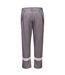 Unisex Adult Chemical Resistant Work Trousers Grey Portwest-1