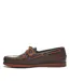 Mens Portland Martellato Full Grain Leather Boat Shoes Brown Cognac Gum Sebago-2