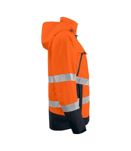 Mens Functional Reflective Tape Jacket Orange Black Projob