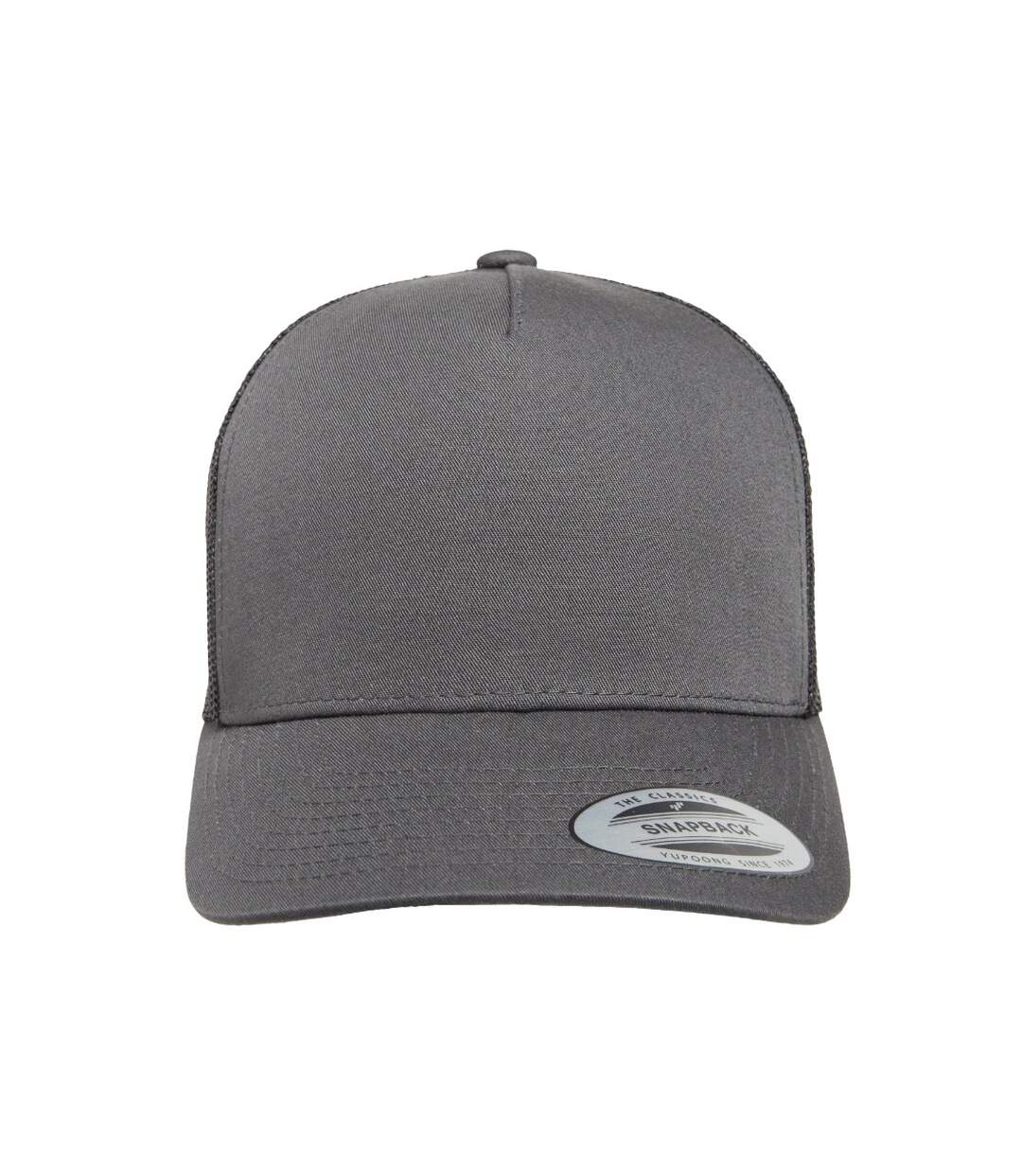 Flexfit By Yupoong 5 Panel Retro Trucker Cap (Charcoal) - UTRW7568-1