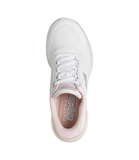 Baskets Skech-air Dynamight Femme Blanc Cassé Skechers